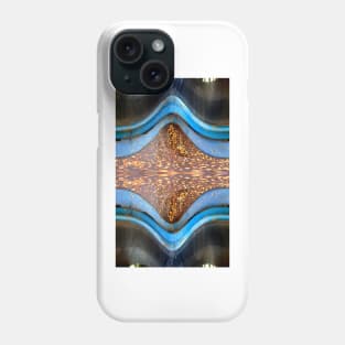 Waves of Blue Abstract - by Avril Thomas Phone Case