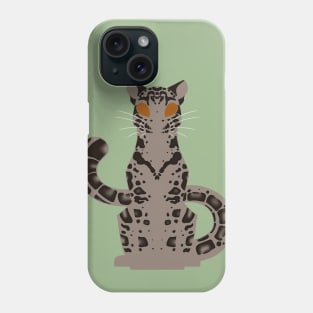 Minimalist Clouded Leopard Phone Case