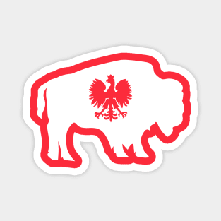 Polish Buffalo NY Polish American Dyngus Day Magnet