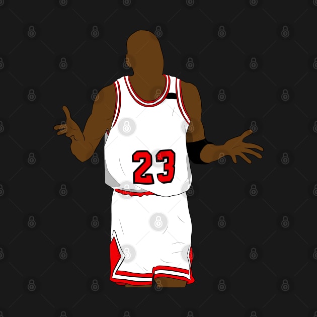 Michael Jordan Shrug by SickSticksCo