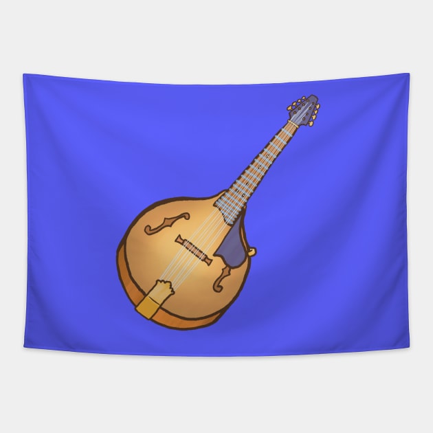 Mandolin Tapestry by ElectronicCloud