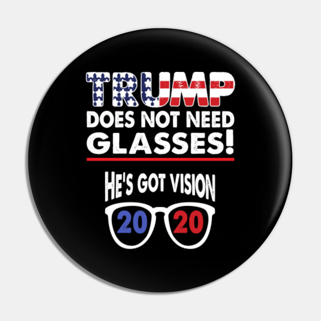 trump supporter pin