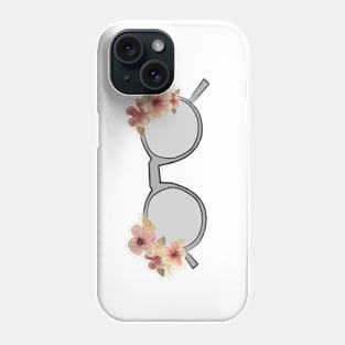 Floral glasses Phone Case