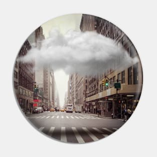 Clouds in the City Pin