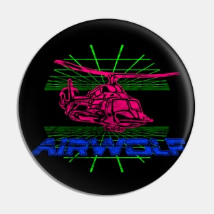 Airwolf Pin