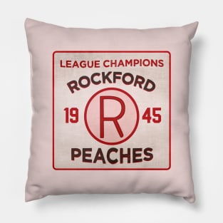 Rockford Peaches • 1945 League Champions Pillow