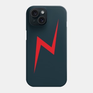 Lightning bolt (red) Phone Case