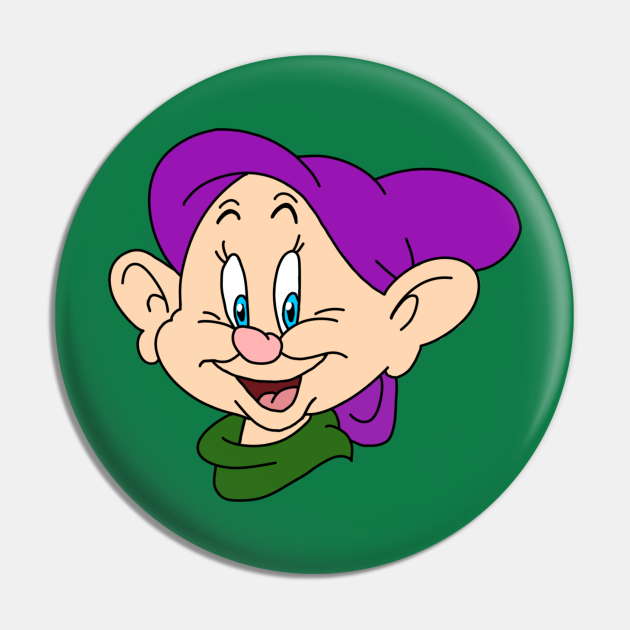 Dopey Dwarf Dopey Pin Teepublic 