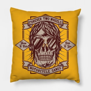 Forever Two Wheels Pillow