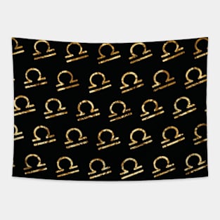 Libra - Astrology/Zodiac Sign Pattern Tapestry