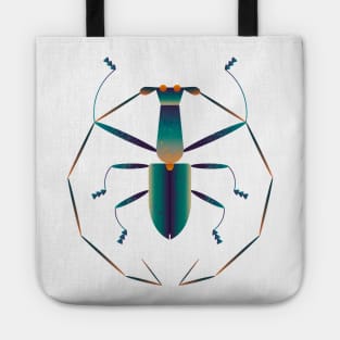 Giant Blue Longhorn Beetle Tote