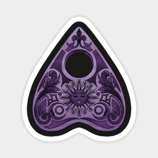 Purple Planchette Spirit Board Magnet