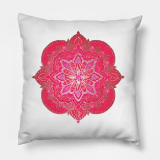 Pink and Gold Pillow
