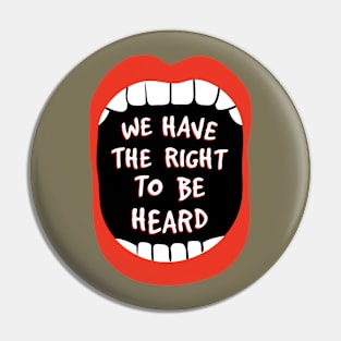 Feminism Pin