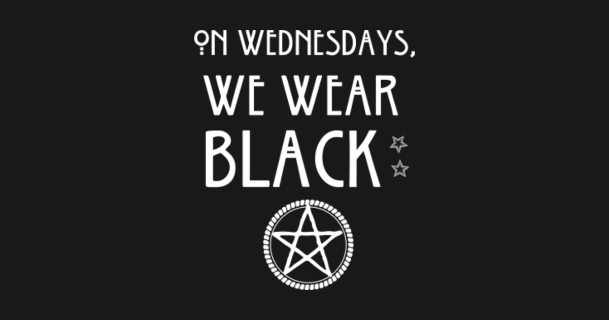Black Wednesday Feminism Sticker TeePublic