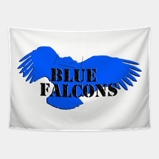 BLUE FALCONS Tapestry