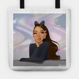 Dreamy Girl Art Tote