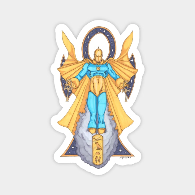 Doctor Fate Magnet by Syreene