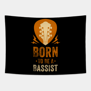 Born To Be A Bassist I Bass Guitarist Tapestry