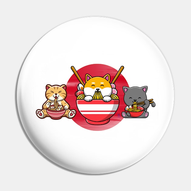 Foodie Cats Pin by Viper Unconvetional Concept