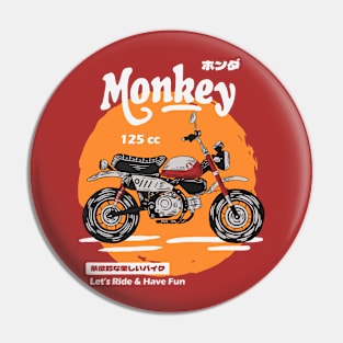 Honda Monkey Red Edition Pin