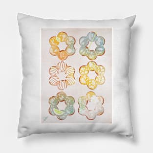 Mojito Mochinuts Negative Painting Pillow