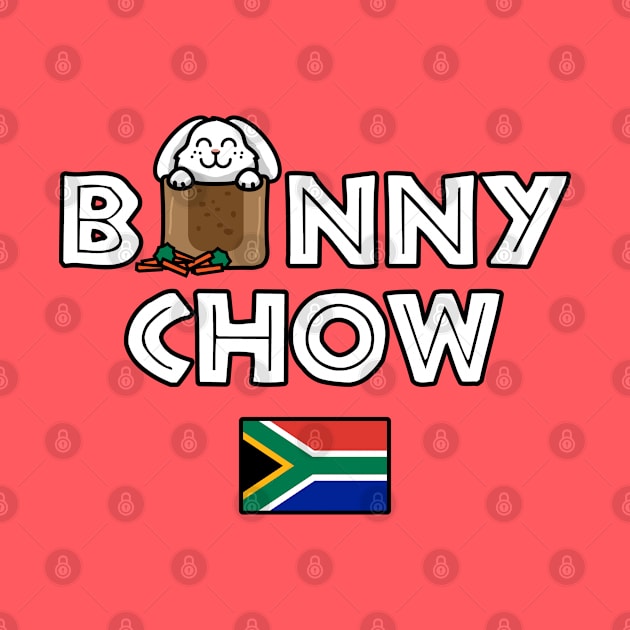 Bunny Chow South Africa Food Funny Cute Rabbit by BraaiNinja