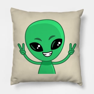 Cute Alien Pillow