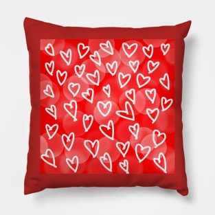 Love is in the Air! Hearts Pillow