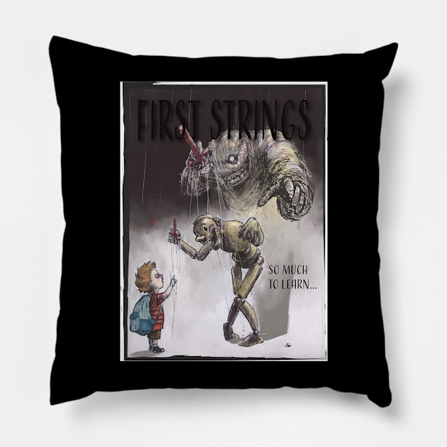 First Strings Pillow by Conform451