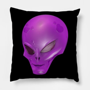 Pink Alien Creature Pillow