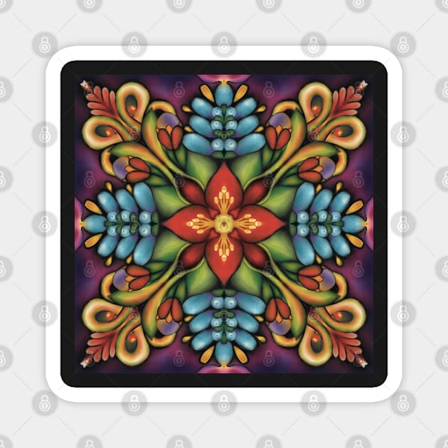 Folkloristic pattern Magnet by marina63