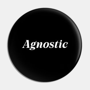 Agnosticism, Agnostic Pin