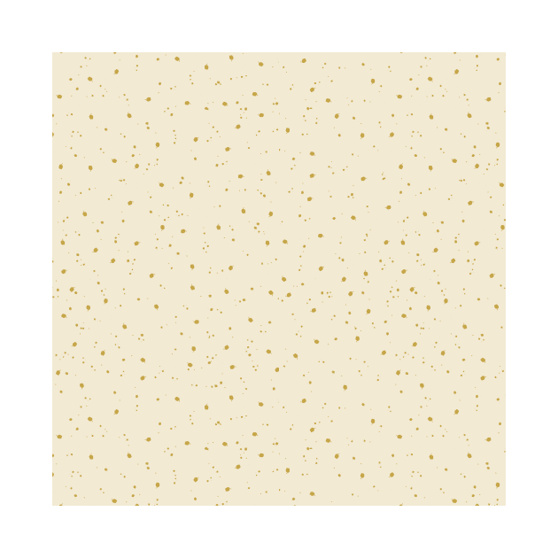 Neutral Linen and Gold Speckled Pattern by speckled