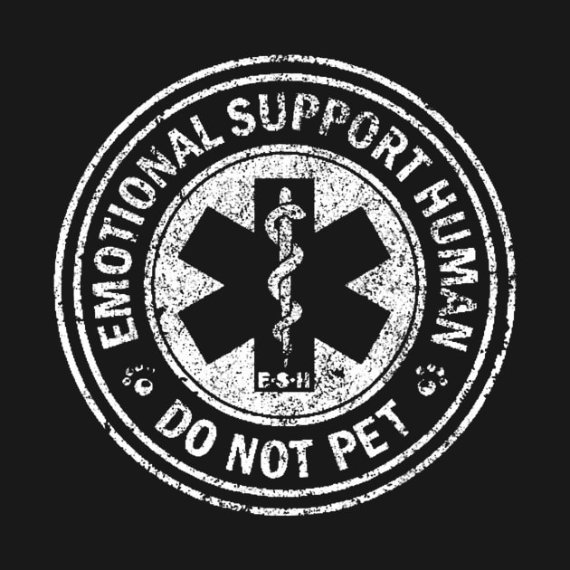 Emotional Support Human Do Not Pet by Saboia Alves