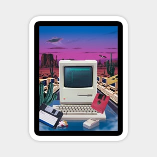 Computer Desert Magnet