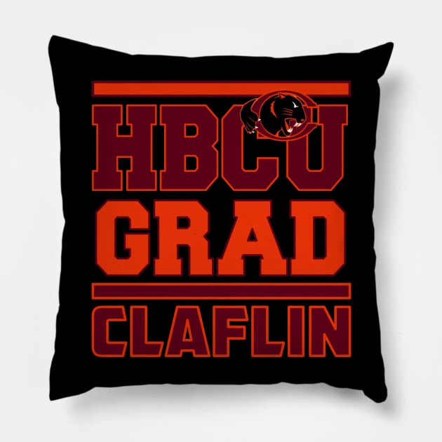 Claflin University 1869 Apparel Pillow by HBCU Classic Apparel Co