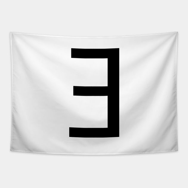 E Backwards Letter - There Exists (Maths Symbol) Tapestry by AustralianMate