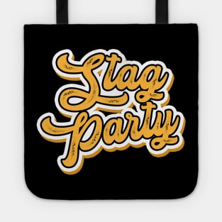 Stag Party Text Tote