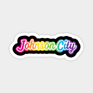 Johnson City Rainbow Design Magnet