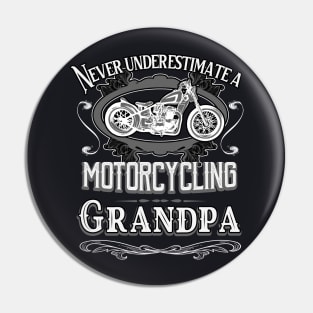 Never underestimate a motorcycling grandpa Pin