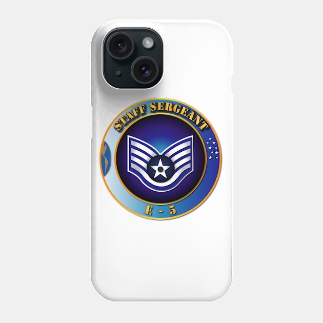 USAF - Staff Sergeant (E5) - Coin Phone Case by twix123844