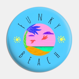 Funky Beach Pin