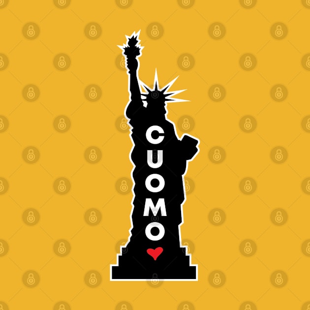 Statue of Liberty, New York Loves Cuomo by Live.Good