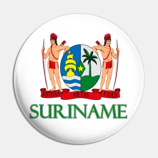 Suriname - Coat of Arms Design Pin