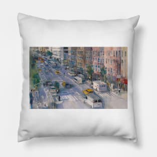 New York City View from Midtown Pillow