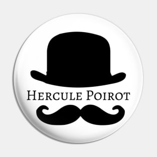 Hercule Poirot Pin