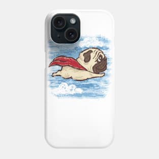 Flying Pug dog Phone Case