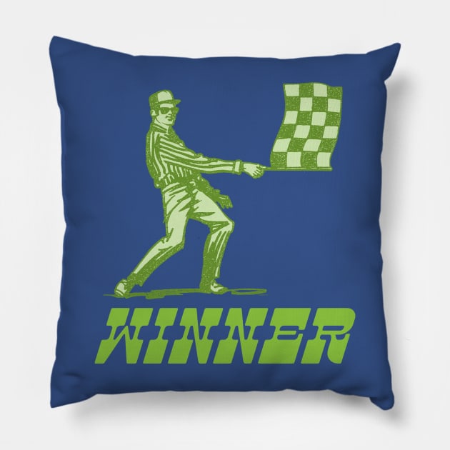 Winner Pillow by TeeLabs