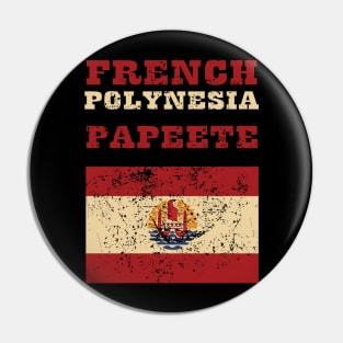 Flag of French Polynesia Pin